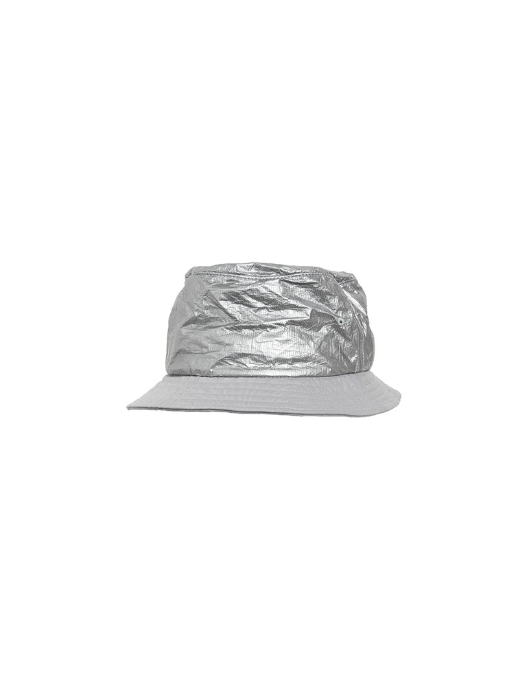 Crinkled Paper Bucket Hat