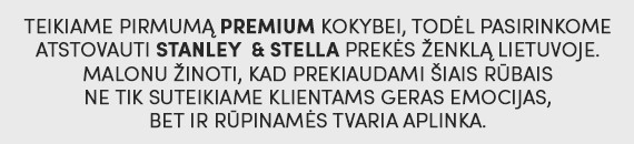 Atstovaujame Stanley/Stella prekės ženklą - prisidedame prie tvarios aplinkos